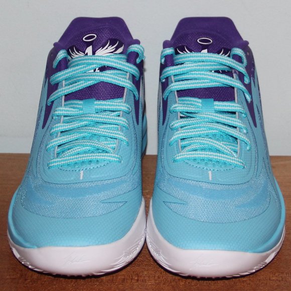 Puma MB.02 Queen City Basketball Shoes Mens 9 Blue Melo LaMelo Ball